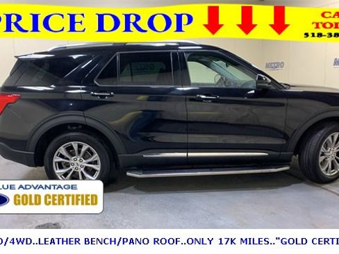 Certified 2022 Ford Explorer Limited w/ Equipment Group 301A image 3