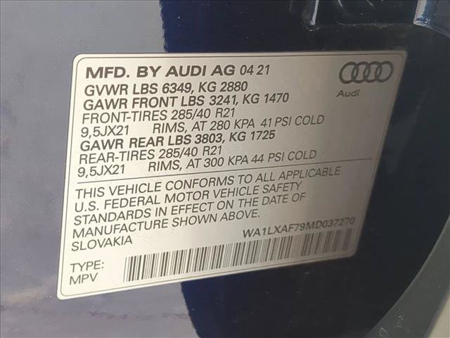 Used 2021 Audi Q7 3.0T Premium Plus w/ Premium Plus Package AWD/4WD image 27