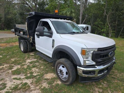 Used 2020 Ford F550 4x4 Regular Cab Super Duty w/ Power Equipment Group image 1