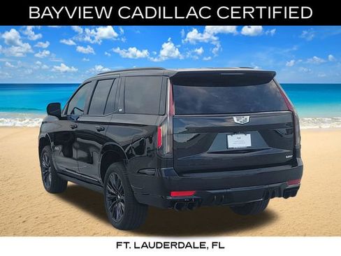 Certified 2023 Cadillac Escalade V w/ LPO, ONYX Package AWD/4WD image 4