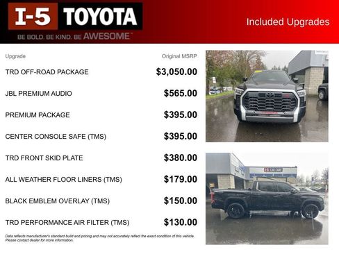 Used 2023 Toyota Tundra Limited w/ TRD Off-Road Package image 6