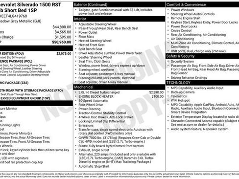 Used 2020 Chevrolet Silverado 1500 RST w/ All-Star Edition AWD/4WD image 31
