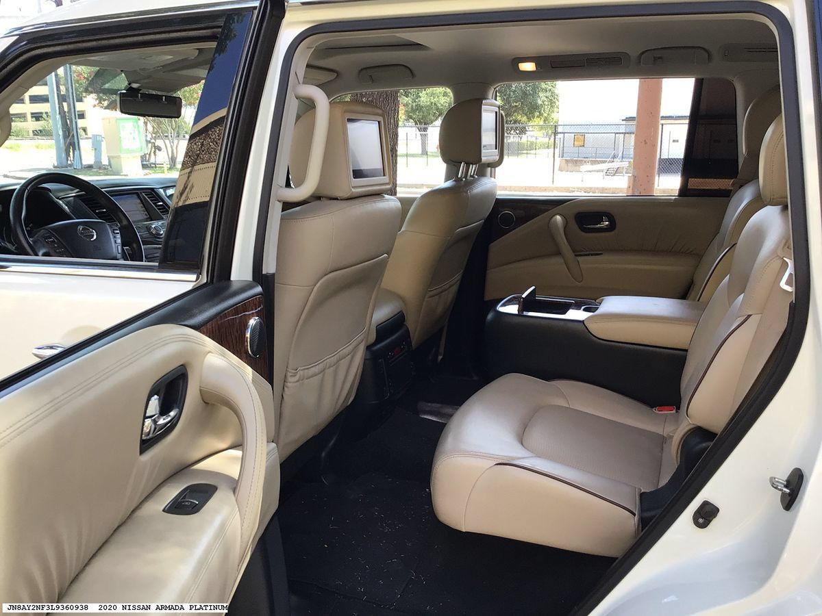 Used 2020 Nissan Armada Platinum w/ Captain's Chairs Package RWD image 4