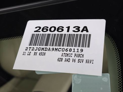 Used 2021 Lexus RX 450h AWD w/ Luxury Package image 37