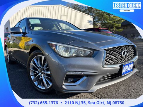 Used 2018 INFINITI Q50 Luxe w/ Essential Package (3.0T Luxe) AWD/4WD image 1