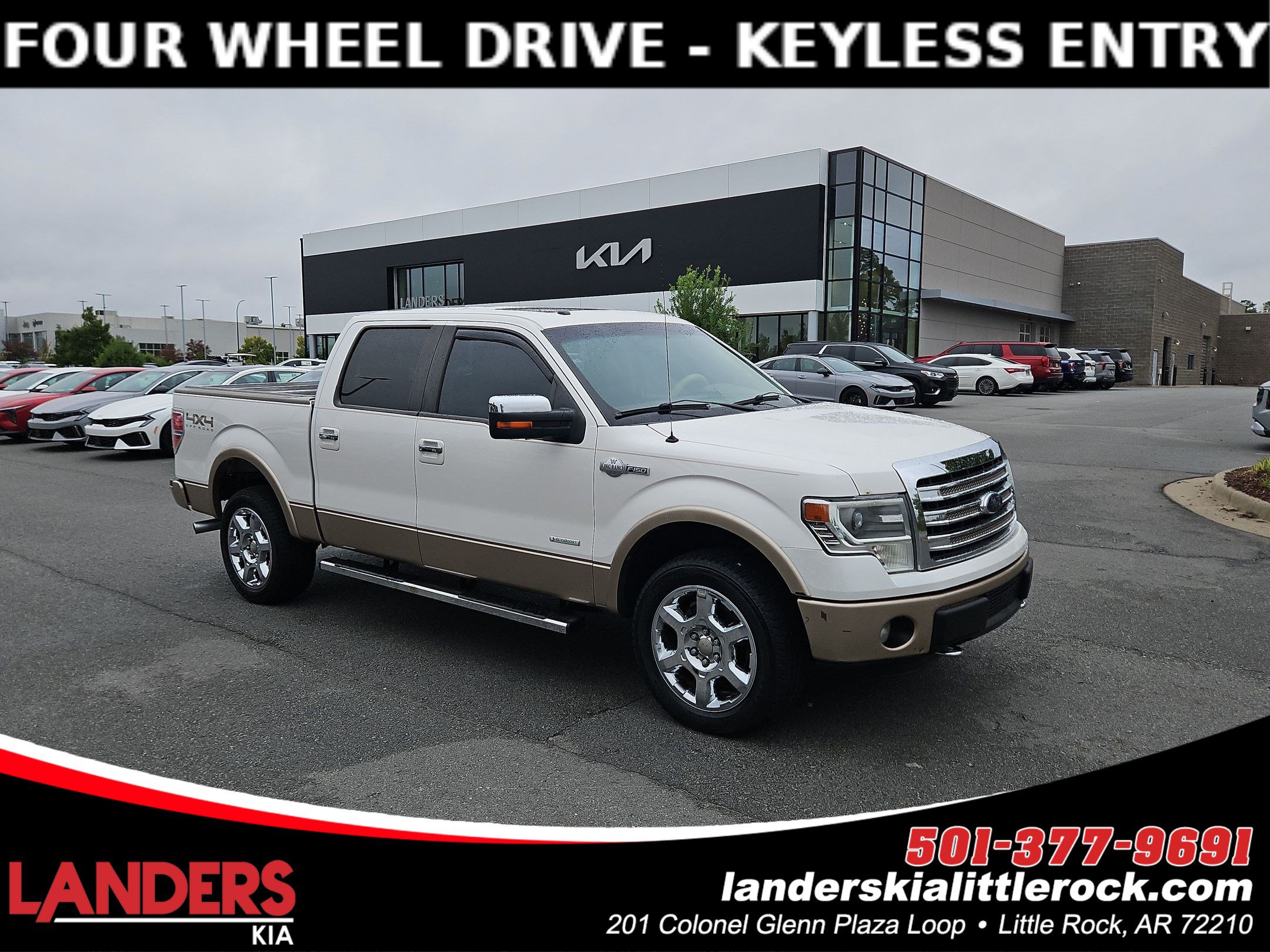 Used 2013 Ford F150 King Ranch w/ King Ranch Luxury Pkg AWD/4WD image 1