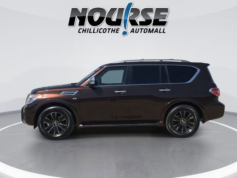 Used 2019 Nissan Armada Platinum w/ Captain's Chairs Package AWD/4WD image 5