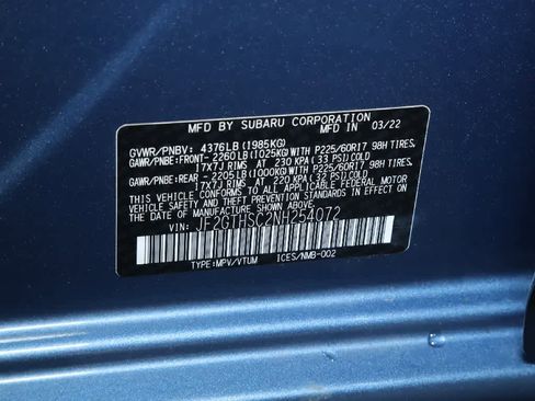 Certified 2022 Subaru Crosstrek 2.5i Sport AWD/4WD image 21