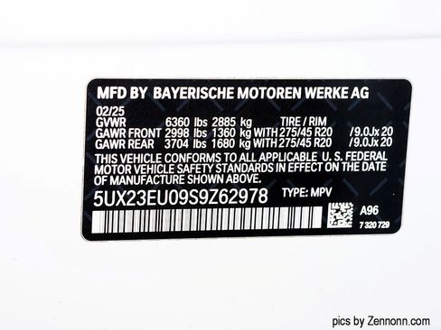 Certified 2025 BMW X5 xDrive40i w/ M Sport Package AWD/4WD image 42