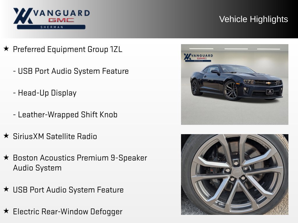 Used 2015 Chevrolet Camaro ZL1 RWD image 21