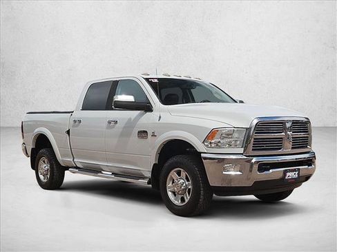 Used 2012 RAM 3500 Laramie Longhorn w/ HD Snow Plow Prep Group AWD/4WD image 3