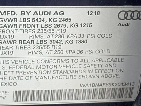Used 2019 Audi Q5 2.0T Premium Plus w/ Premium Plus Package AWD/4WD image 24