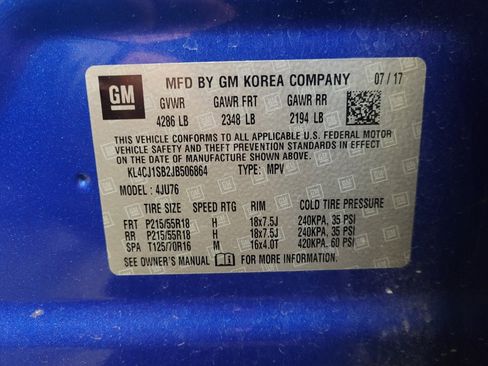 Used 2018 Buick Encore Sport Touring image 33