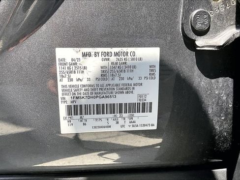 Used 2023 Ford Explorer XLT RWD image 19