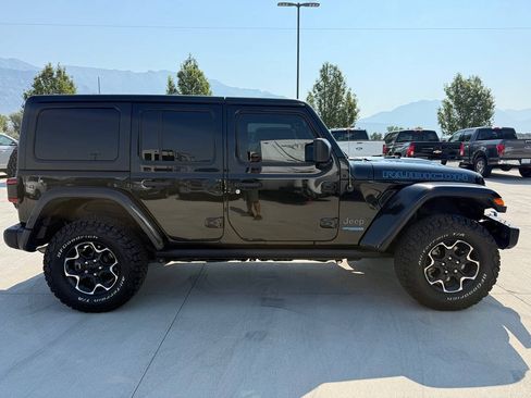 Used 2022 Jeep Wrangler Unlimited Rubicon 4xe w/ Steel Bumper Group AWD/4WD image 2