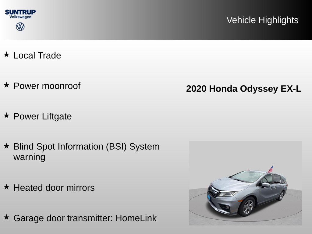 Used 2020 Honda Odyssey EX-L image 7