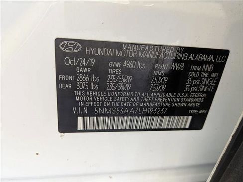 Used 2020 Hyundai Santa Fe Limited image 23