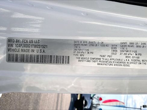 New 2026 Jeep Wrangler Sport image 13