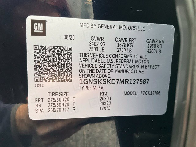 Used 2021 Chevrolet Tahoe Premier w/ Premium Package AWD/4WD image 40