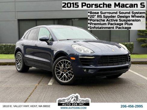 Used 2015 Porsche Macan S AWD/4WD image 1