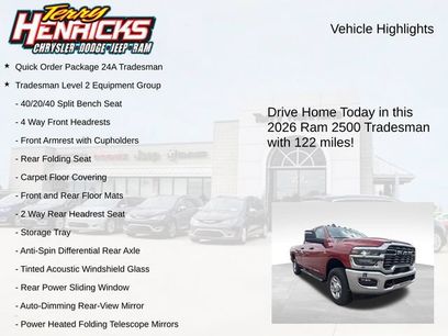 New 2026 RAM 2500 Tradesman