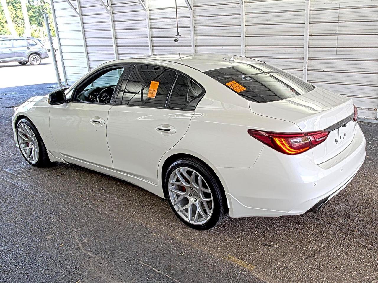 Used 2019 INFINITI Q50 Red Sport 400 w/ Sensory Package AWD/4WD image 4