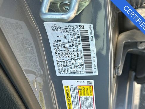 Certified 2025 Honda Civic Sport image 31