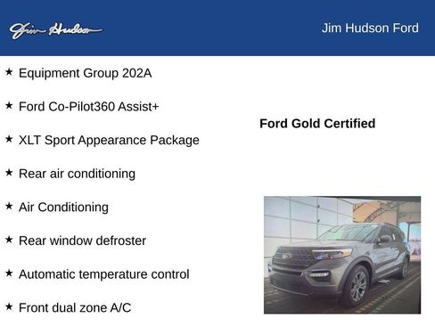 Used 2023 Ford Explorer XLT w/ Equipment Group 202A RWD image 9