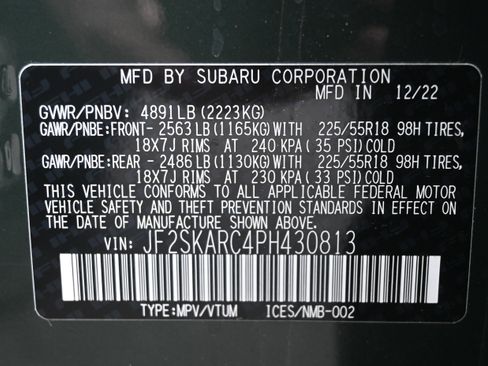 Used 2023 Subaru Forester Touring image 37