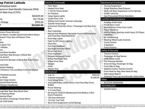 Used 2014 Jeep Patriot Latitude FWD image 4