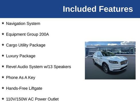 Used 2022 Lincoln Nautilus Reserve w/ Luxury Package FWD image 5