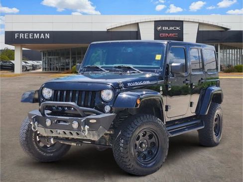 Used 2017 Jeep Wrangler Unlimited Rubicon w/ Connectivity Group AWD/4WD image 1