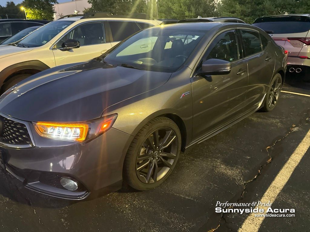 Certified 2020 Acura TLX w/ A-SPEC Package FWD image 1