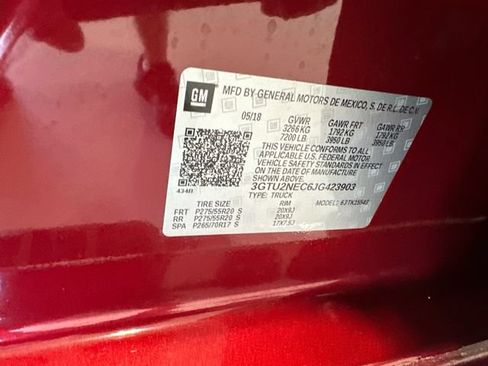 Certified 2018 GMC Sierra 1500 SLT w/ SLT Premium Package AWD/4WD image 34