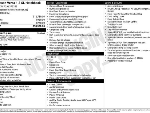 Used 2010 Nissan Versa Hatchback w/ Premium Pkg FWD image 21