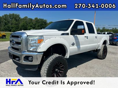 Used 2015 Ford F350 Platinum w/ Snow Plow Prep Package