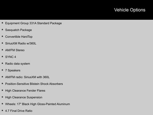 Used 2024 Ford Bronco Badlands w/ Sasquatch Package image 2