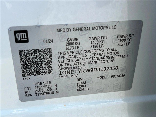 Used 2024 Chevrolet Traverse RS w/ LPO, Floor Liner Package AWD/4WD image 29