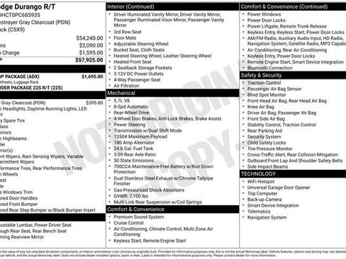 Used 2023 Dodge Durango R/T w/ Blacktop Package image 7