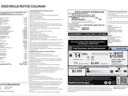 Used 2020 Rolls-Royce Cullinan image 16