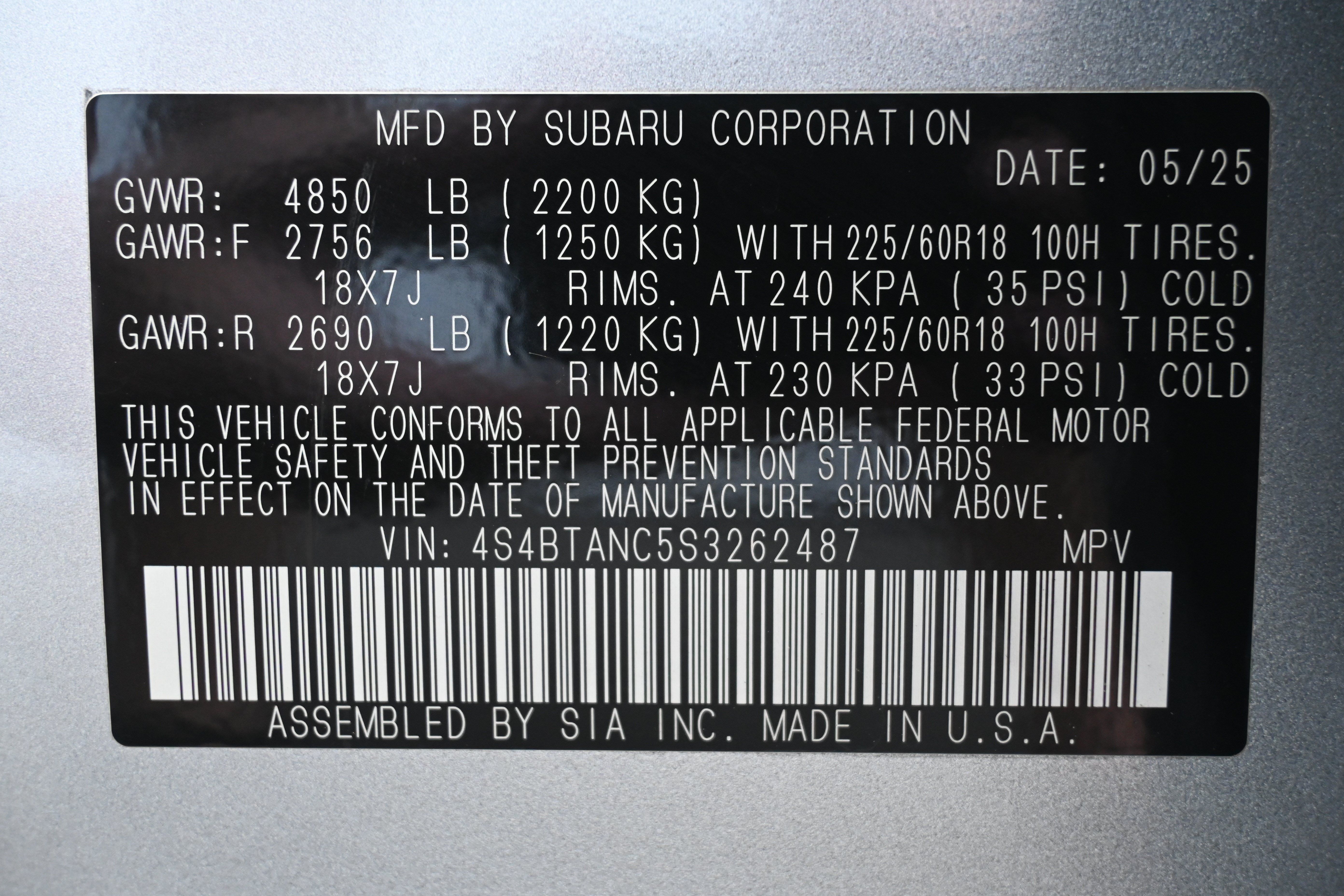 Certified 2025 Subaru Outback Limited w/ Popular Package #2 AWD/4WD image 37