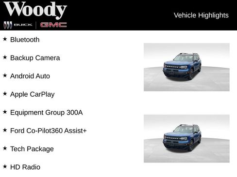 Used 2024 Ford Bronco Sport Outer Banks w/ Tech Package image 3