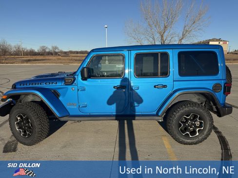 Used 2021 Jeep Wrangler Unlimited Rubicon 4xe w/ Cold Weather Group image 2