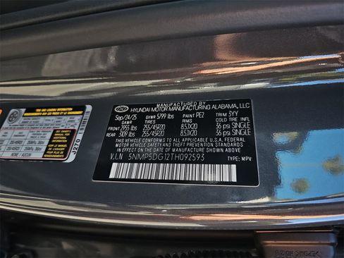 New 2026 Hyundai Santa Fe Calligraphy AWD/4WD image 39