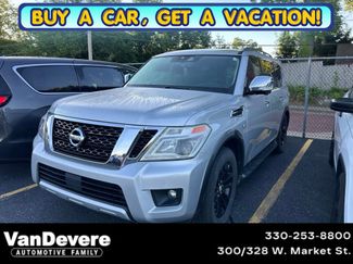 Used 2018 Nissan Armada Platinum w/ Captain Seat Package AWD/4WD video 1