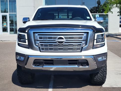 Used 2023 Nissan Titan Platinum Reserve w/ Moonroof Package AWD/4WD image 2