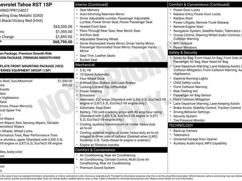 Used 2023 Chevrolet Tahoe RST AWD/4WD image 36