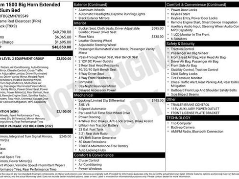 Used 2021 RAM 1500 Big Horn AWD/4WD image 16