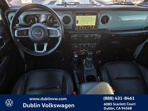 Used 2023 Jeep Wrangler Unlimited Rubicon 4xe w/ Steel Bumper Group image 12