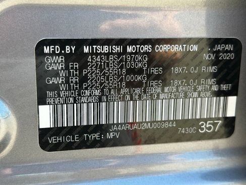 Used 2021 Mitsubishi Outlander Sport SE AWD/4WD image 59